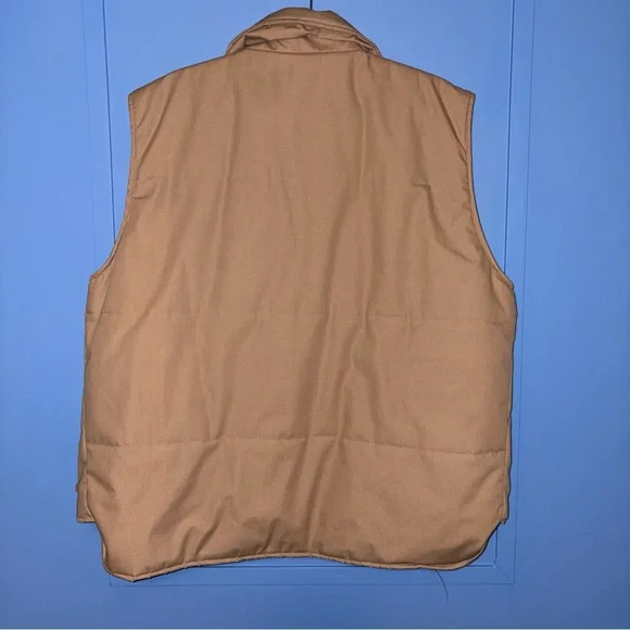Vintage Wear Guard Men's Tan Vest - Men’s XL​ - Picture 2 of 5